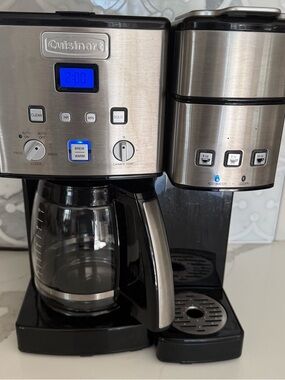 Cuisinart SS-15 Coffee Center 12 Cup Coffeemaker & Single-Serve Stainless Steel